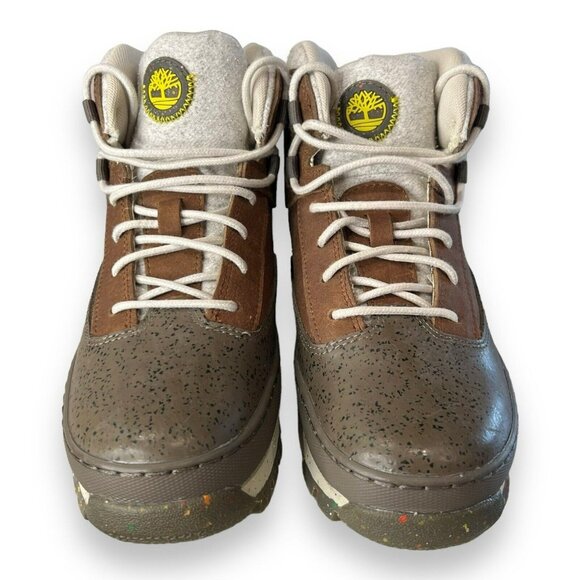 Timberland Brown and Gray Ankle Boots - Picture 3 of 9